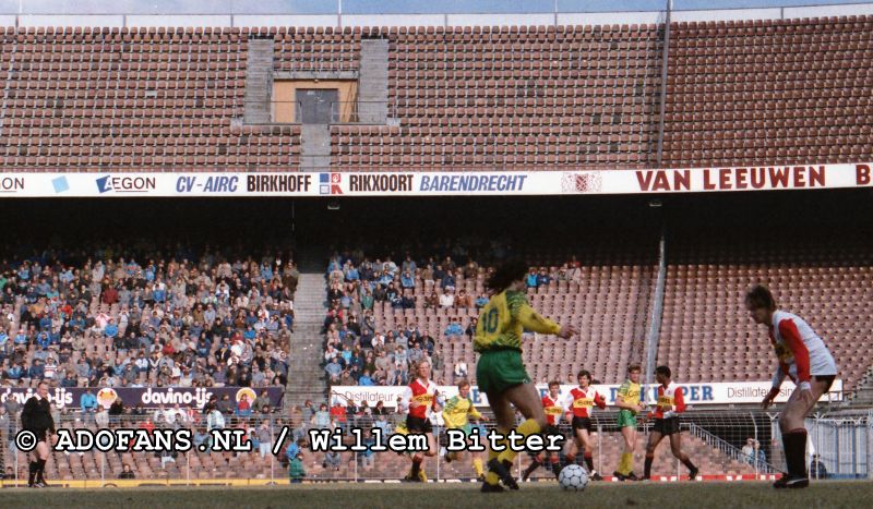 Feyenoord, FC Den Haag, ADO Den Haag, KNVB Beker, 1987