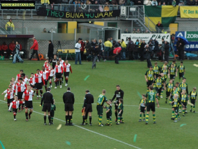 ADO Den Haag de 3e keer ongeslagen tegen Feyenoord