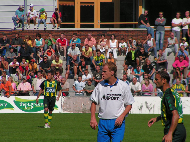 Oefenwedstriijd Westlands elftal ADO Den Haag