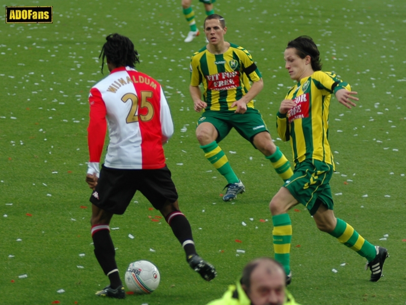 Foto's Feyenoord - ADO Den Haag eindstand 3-1