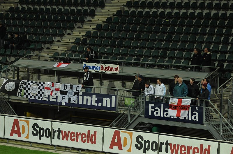 ADO Den Haag wint oefenwedstrijd tegen Derby County De 15 Derby County fans de de reis naar Den Haag hadden gemaakt