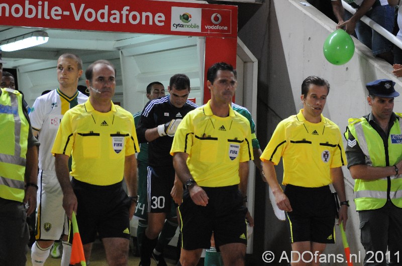 Omonia Nicosia -ADO Den Haag  Europa league 2011-07-28