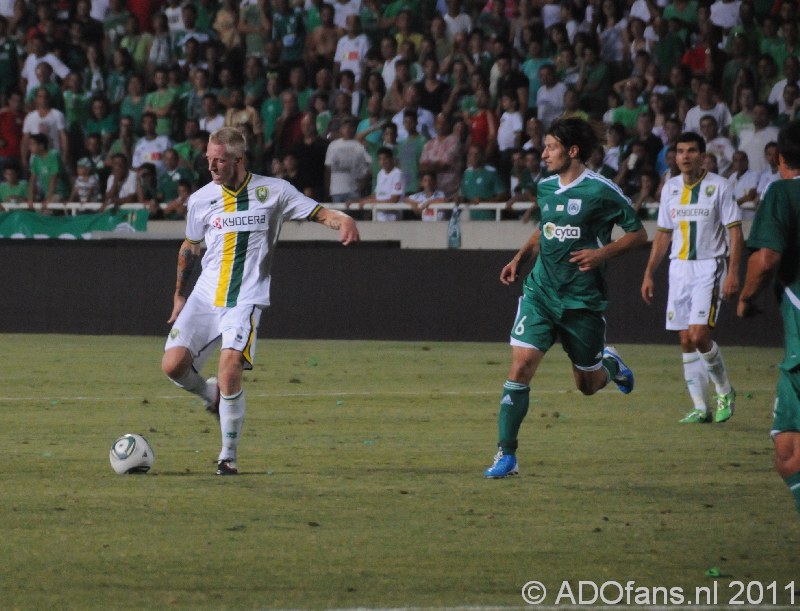 Omonia Nicosia -ADO Den Haag  Europa league 2011-07-28