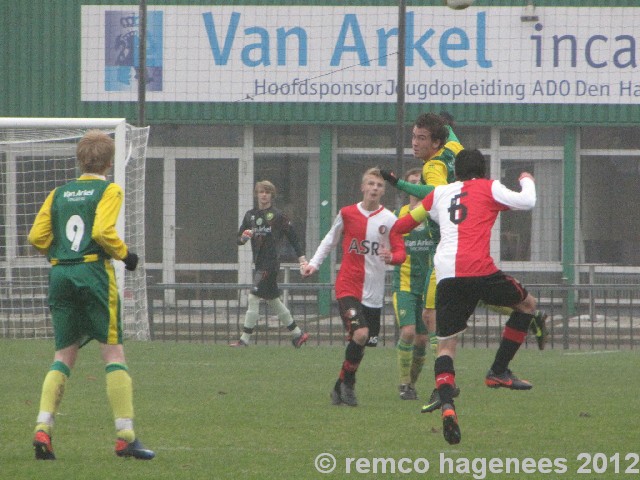  ADO B2 tegen Feyenoord b2