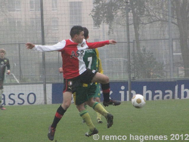  ADO B2 tegen Feyenoord b2