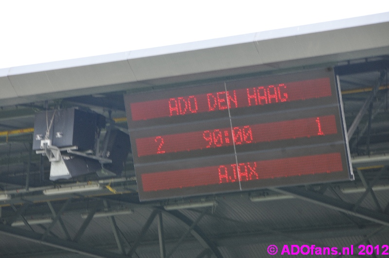 ADO Den Haag wint van Ajax