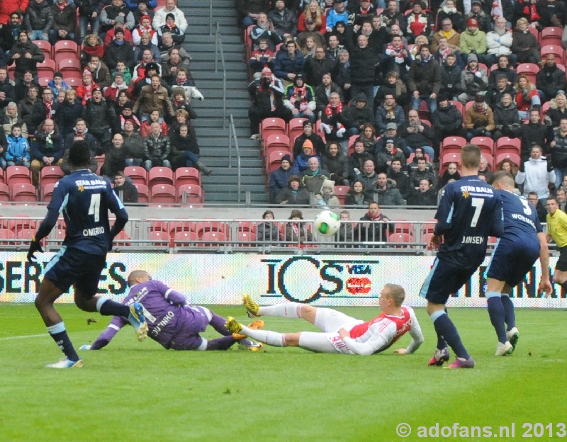 Ajax ADO Den Haag 24  februari 2013
