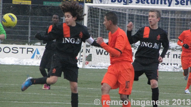 Fotoverslag selectiewedstrijden KNVB elftallen onder 15