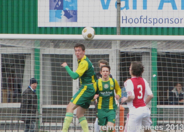 fotoverslag ADO Den haag B2 Ajax B2 eindstand 4-1