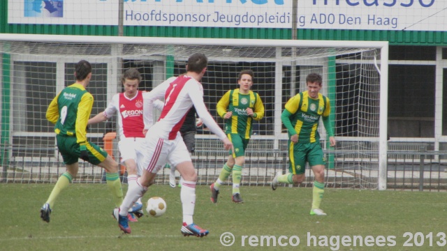 fotoverslag ADO Den haag B2 Ajax B2 eindstand 4-1