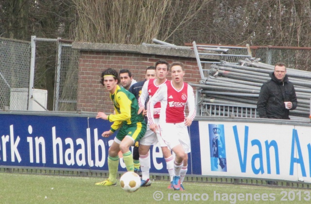 fotoverslag ADO Den Haag B2 Ajax B2 eindstand 4-1