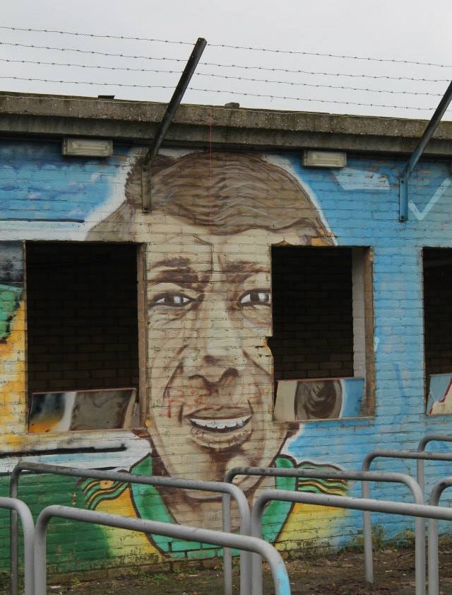 Graffitimuur Aad Mansveld wordt behouden voor de sloop