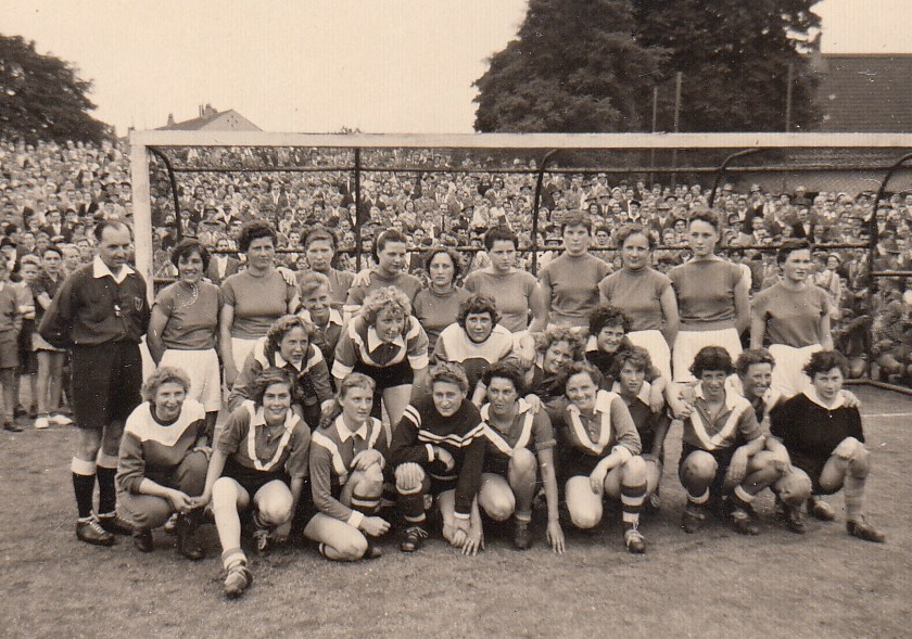 het EHDVV team in 1955