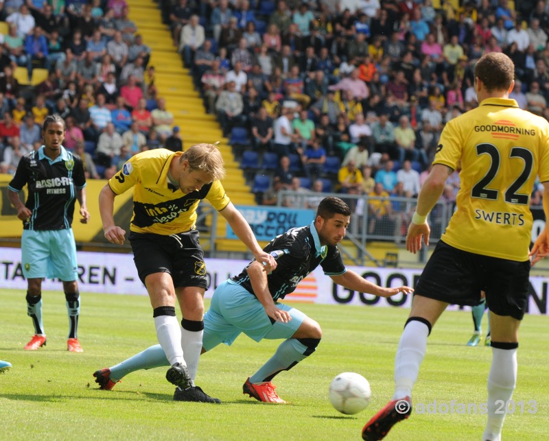 Competitie wedstrijd NAC Breda -ADO Den Haag 