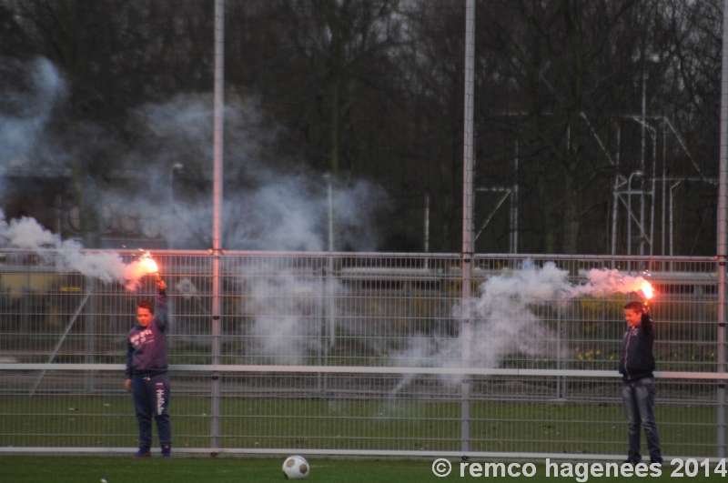 Foto`s wedstrijden ADO Den Haag Jeugdopleiding 22 maart 2014