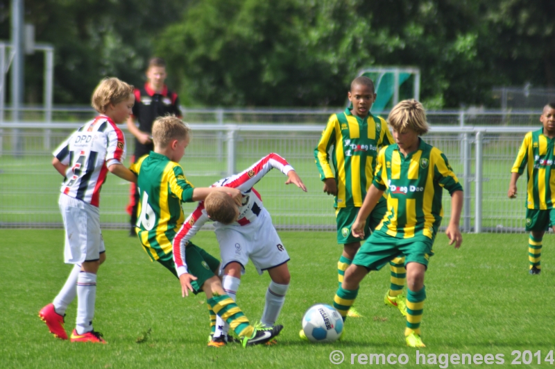 ADO Den Haag jeugdopleiding speelde tegen Feyenoord,  Willem II , Zeeburgia