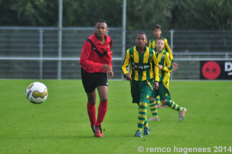 Foto`s wedstrijden ADO Den Haag jeugdopleiding 13 september 2014