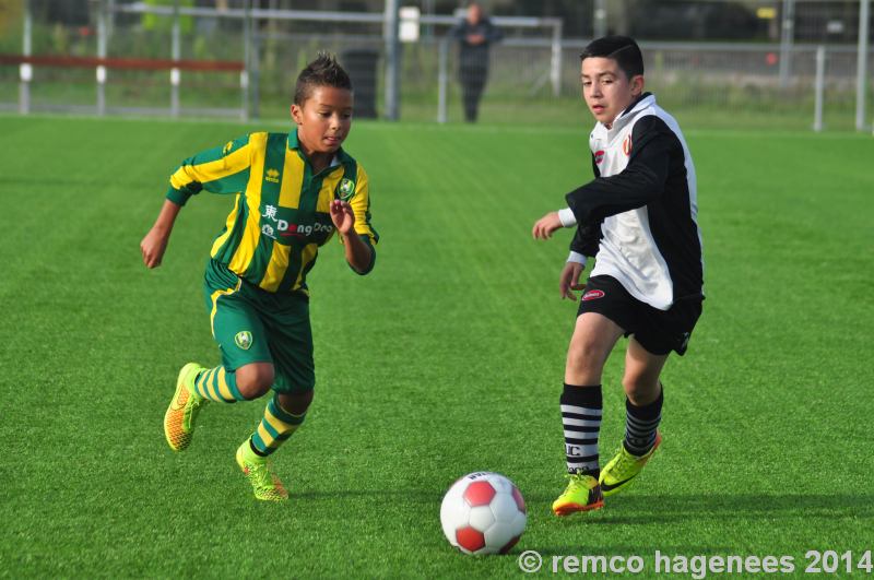 Foto_s wedstrijden ADO Den Haag jeugdopleiding  18 oktober 2014