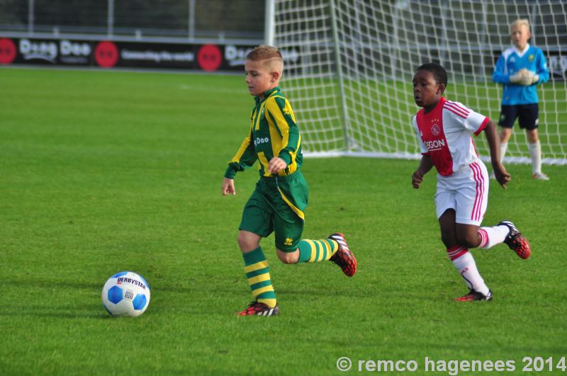 Foto_s wedstrijden ADO Den Haag jeugdopleiding  18 oktober 2014