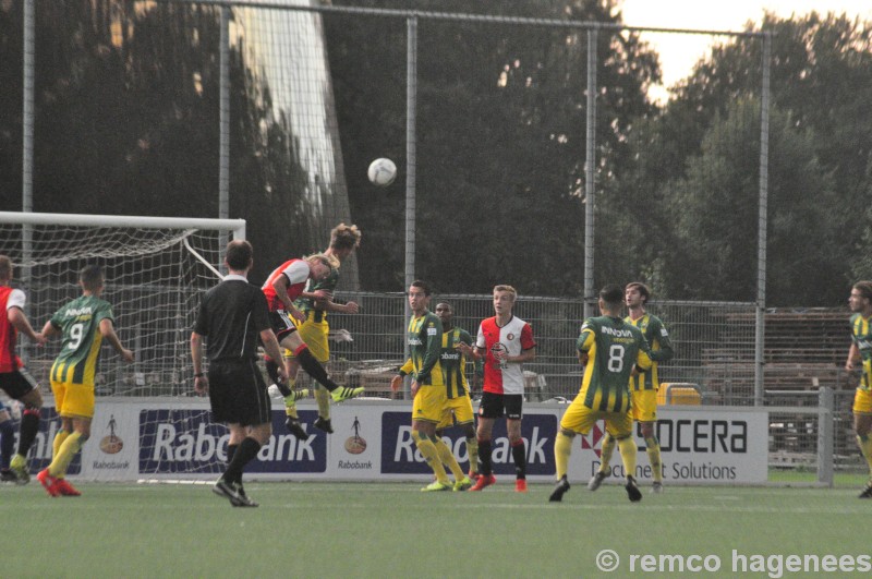 ADO Den Haag Onder 19 tegen Feyenoord Onder 19 