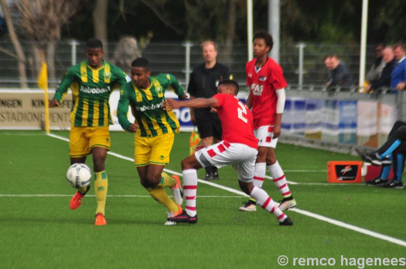 ADO Den Haag O19 tegen AZ Alkmaar O19, eindstand: 2-1 (competitie)