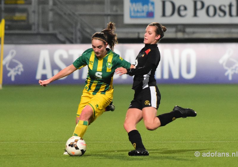 Vrouwenvoetbal: ADO Den Haag wint ruim van Telstar
