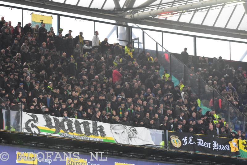 ADO Den Haag, Feyenoord,uitvak in de kuip