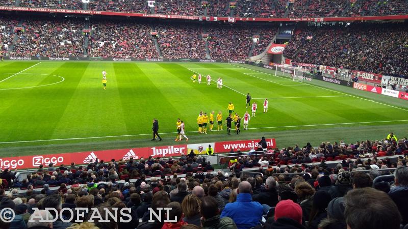 ADO Den Haag , Ajax, Arena, Eredivisie