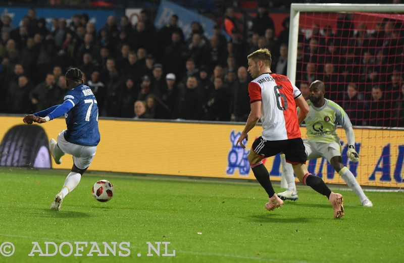 Feyenoord, ADO Den Haag 2e ronde KNVB Beker 2018-2019