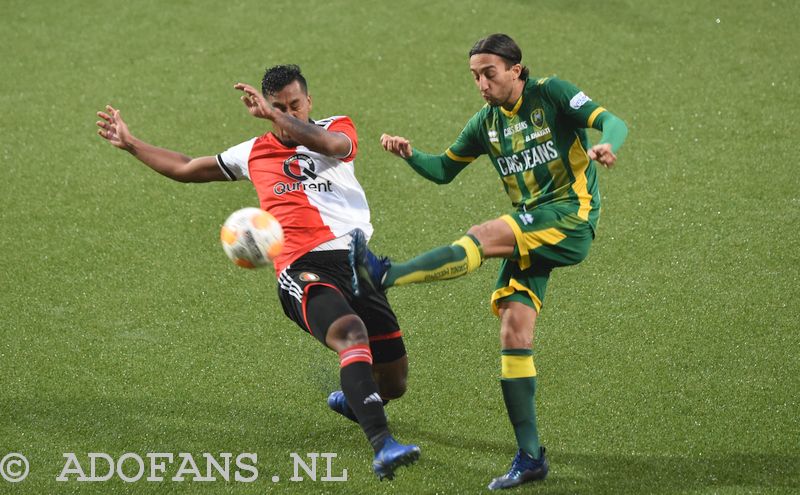 ADO Den Haag Feyenoord Khayati  duel met Tapia