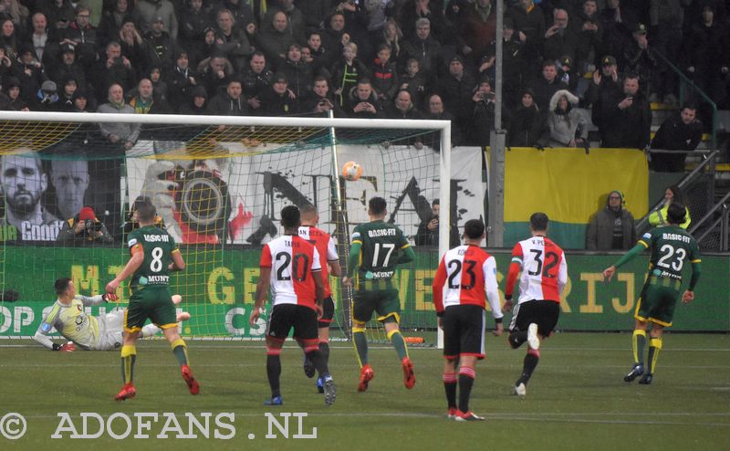 ADO Den Haag Feyenoord Khayati benut strafschop