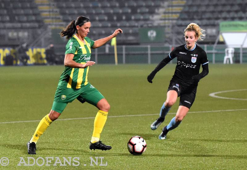 Vrouwenvoetbal ADO Den Haag wint van Pec Zwolle