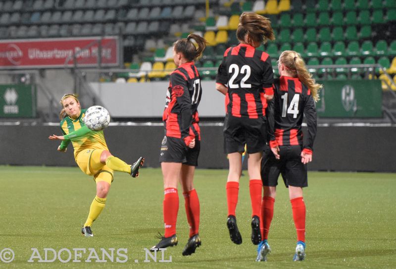 Vrouwenvoetbal, ADO Den Haag Excelsior Barendrecht, Eredivisiecup