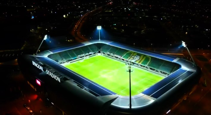 Bingoal stadio ADO Den Haag met LED verlichting