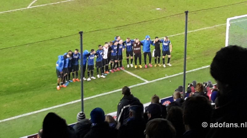 ADO Den Haag  fans visit: Club Brugge - Aalborg BK