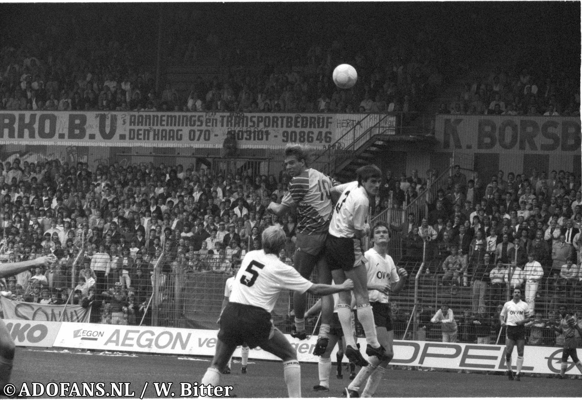 FC Den Haag SV Veendam 1 mei 1986 FC Den Haag Kampioen