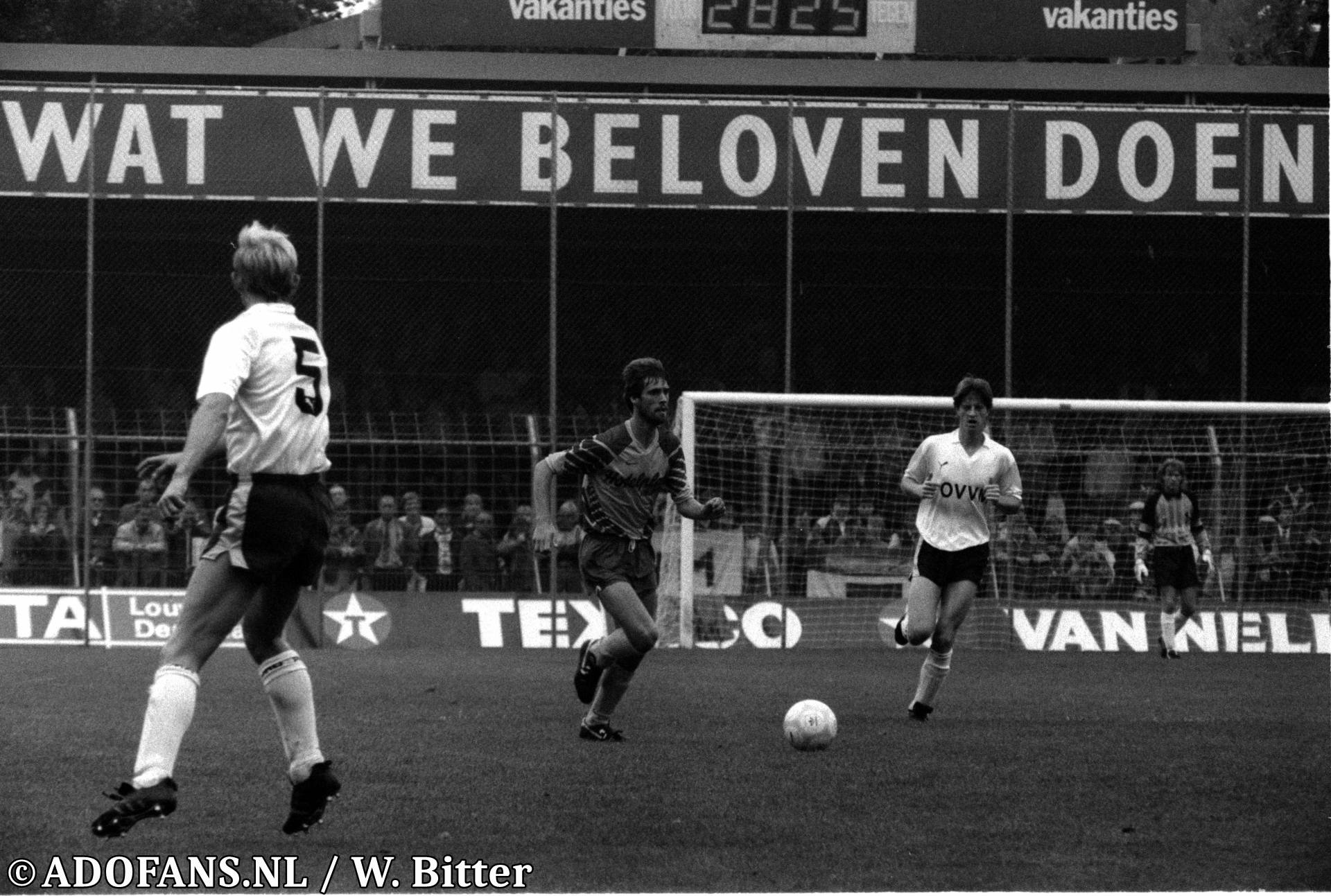 FC Den Haag SV Veendam 1 mei 1986 FC Den Haag Kampioen