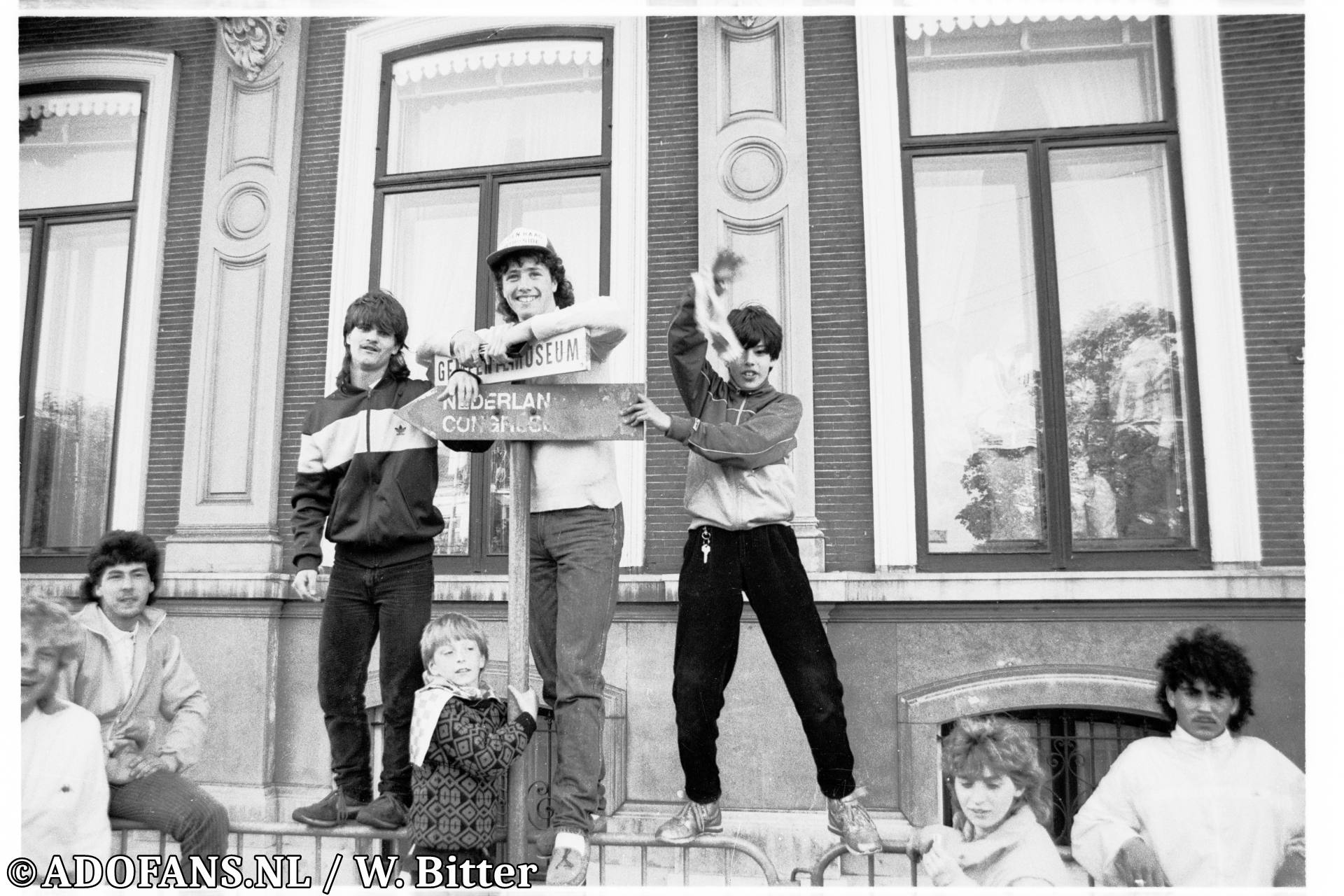 FC Den Haag is ongeslagen kampioen eerste divisie feest op de Javastraat
