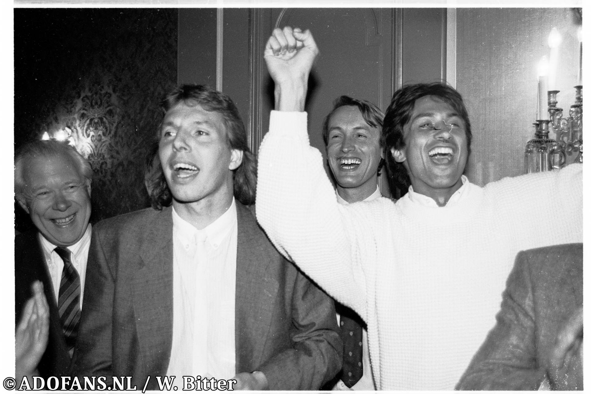 FC Den Haag is ongeslagen kampioen eerste divisie feest op de Javastraat