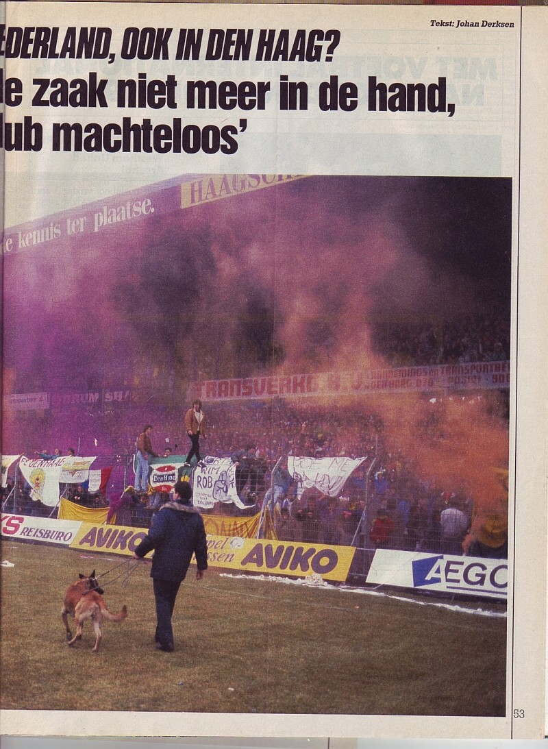 FC Den Haag Ajax 1987 Voetballen kan in Nederland, ook in Den haag