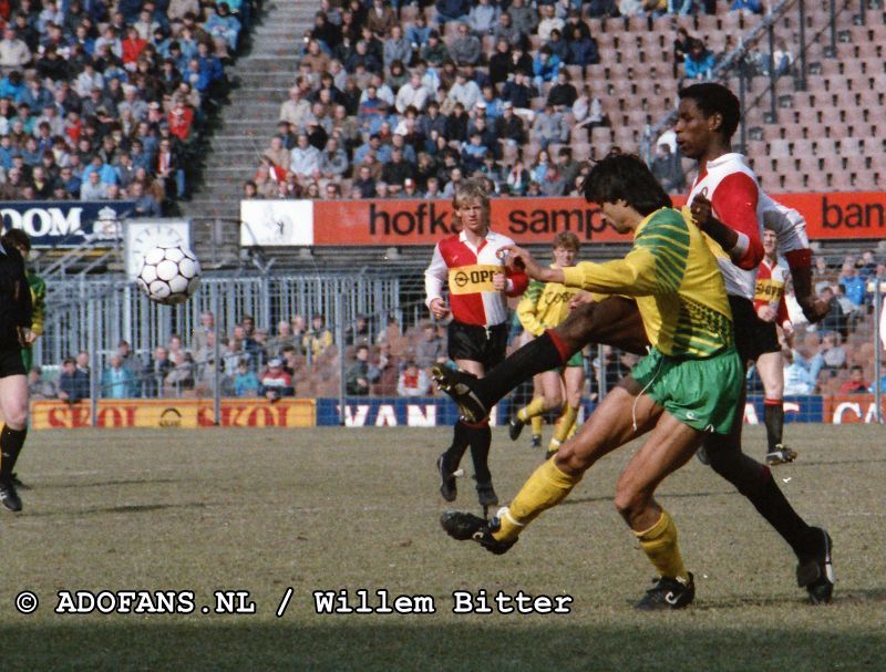 Feyenoord, FC Den Haag, ADO Den Haag, KNVB Beker, 1987