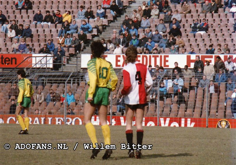 Feyenoord, FC Den Haag, ADO Den Haag, KNVB Beker, 1987