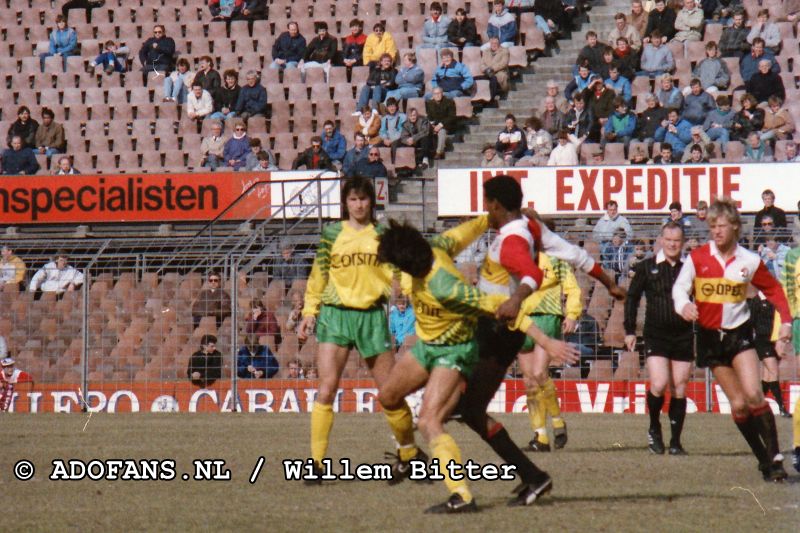 Feyenoord, FC Den Haag, ADO Den Haag, KNVB Beker, 1987