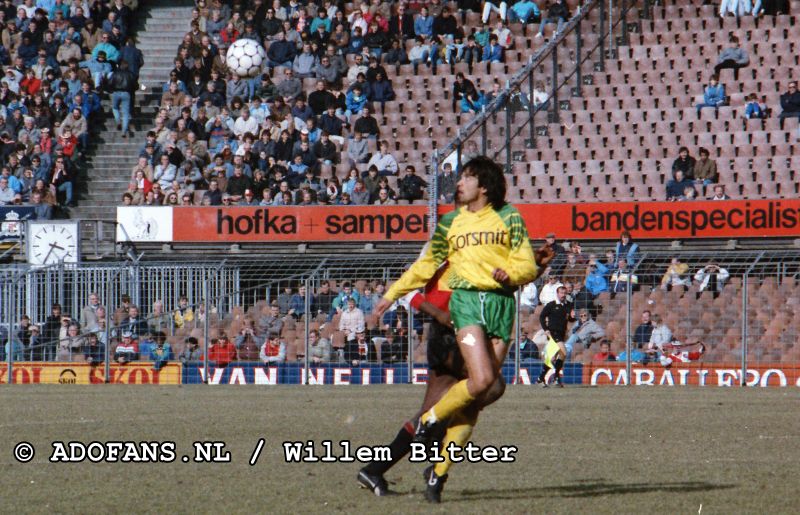 Feyenoord, FC Den Haag, ADO Den Haag, KNVB Beker, 1987