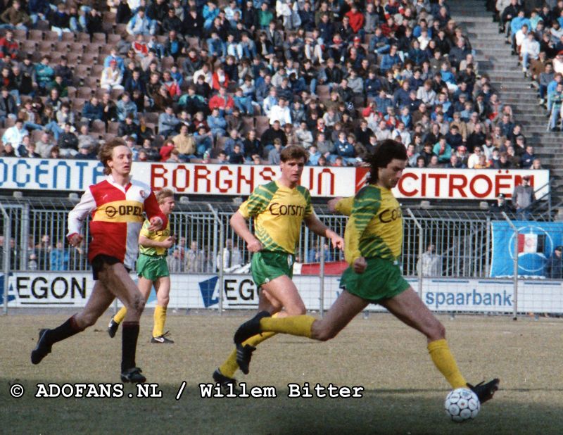 Feyenoord, FC Den Haag, ADO Den Haag, KNVB Beker, 1987