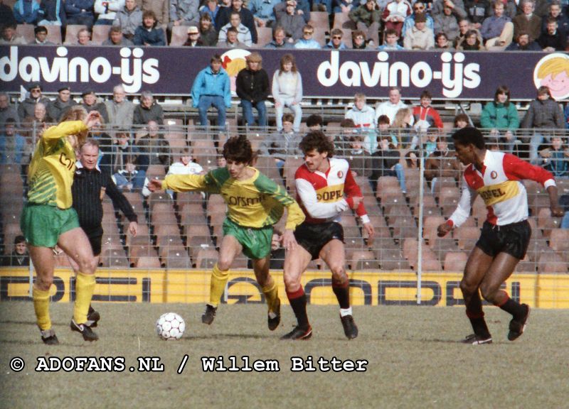 Feyenoord, FC Den Haag, ADO Den Haag, KNVB Beker, 1987