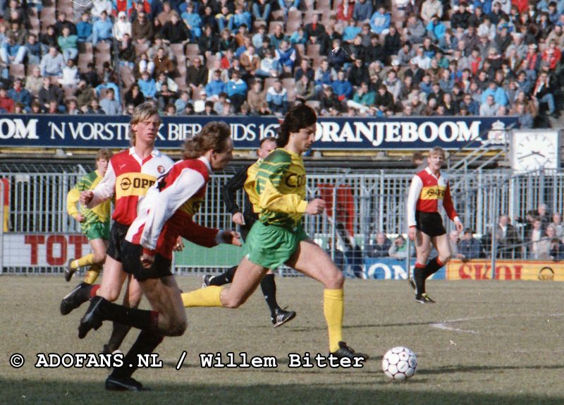 Feyenoord, FC Den Haag, ADO Den Haag, KNVB Beker, 1987