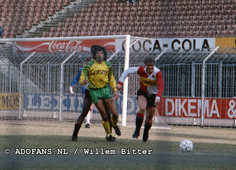 Feyenoord, FC Den Haag, ADO Den Haag, KNVB Beker, 1987