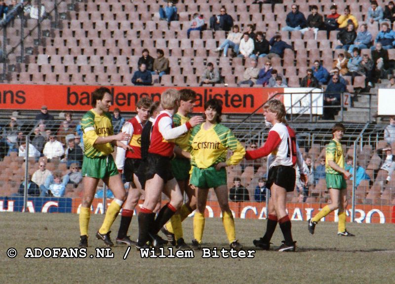 Feyenoord, FC Den Haag, ADO Den Haag, KNVB Beker, 1987