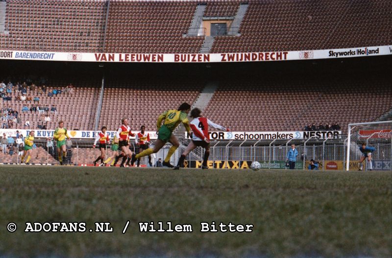 Feyenoord, FC Den Haag, ADO Den Haag, KNVB Beker, 1987